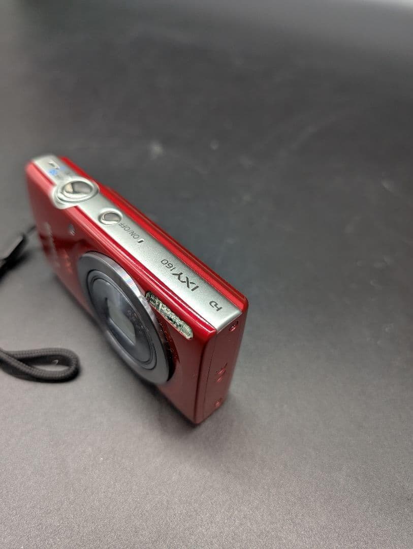 【動作確認済】Canon IXY 160 コンパクトデジタルカメラ レッド