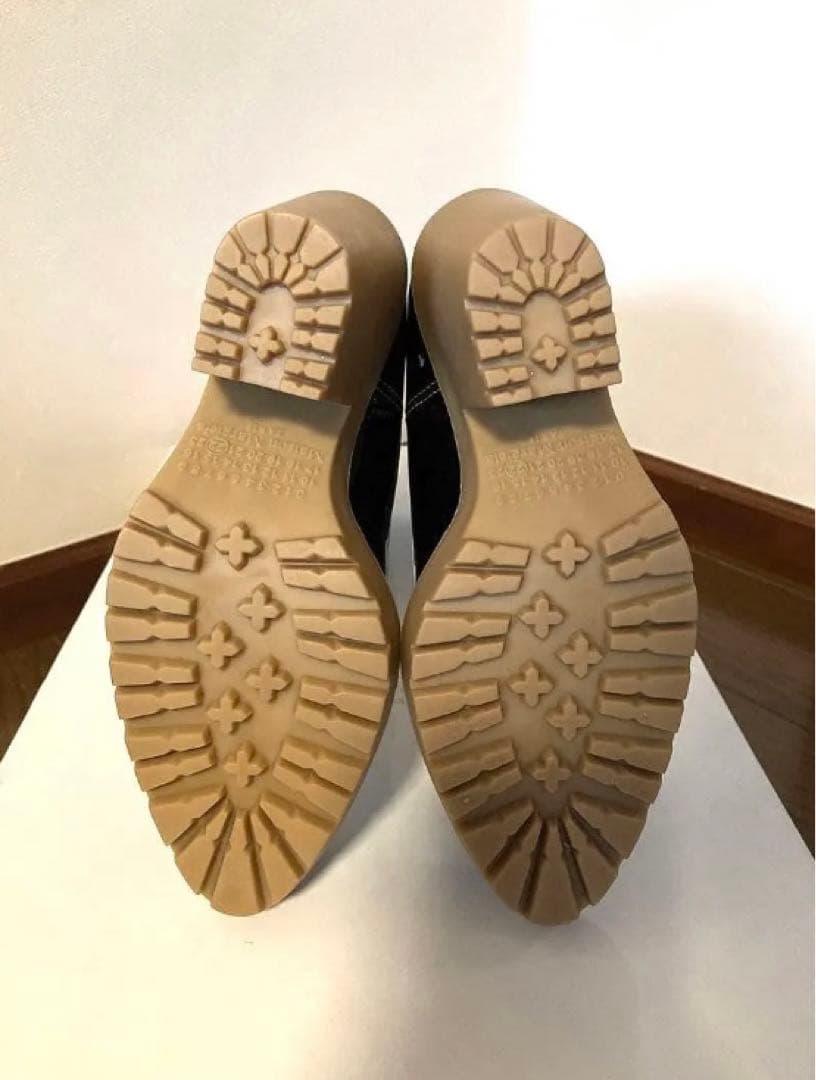 (新品) Martin Margiela マルジェラ 希少エナメル ブーツ 36