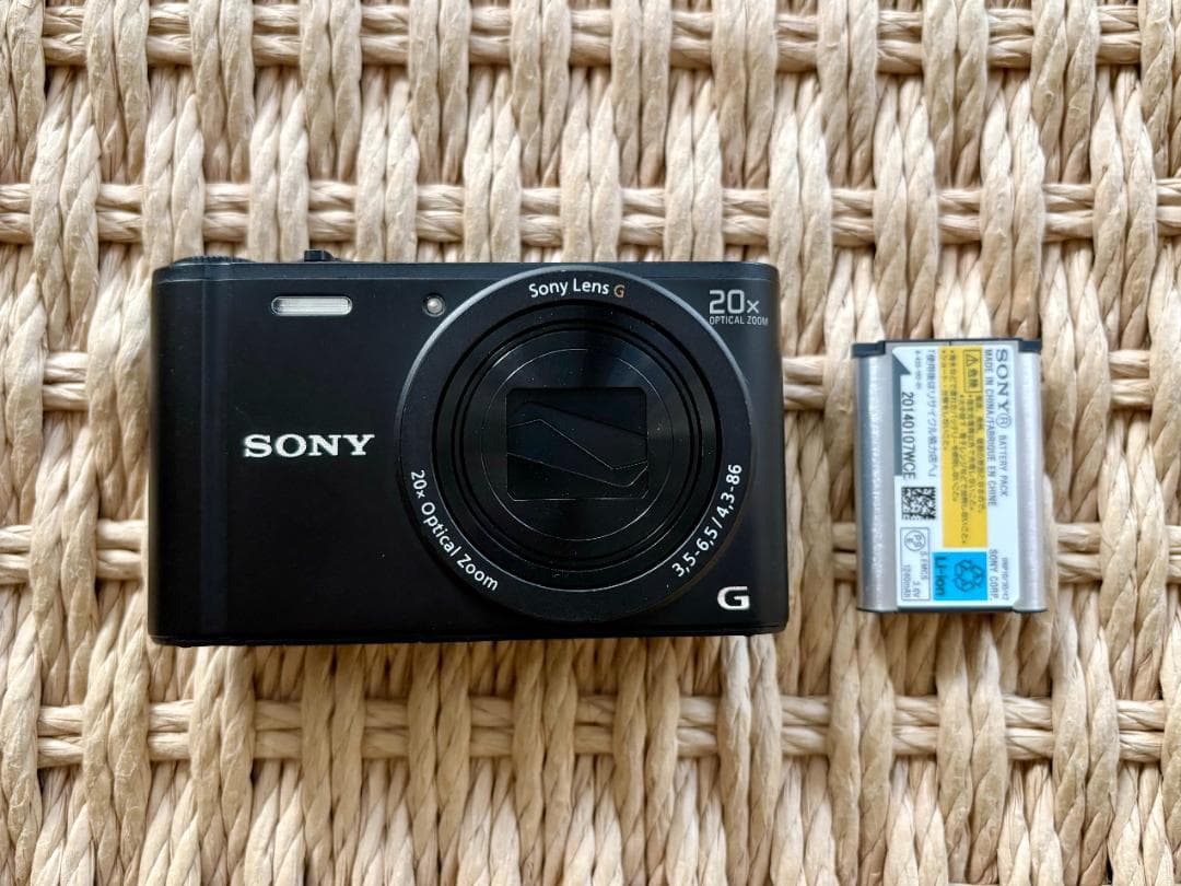 [動作未確認] SONY Cyber-shot WX350 光学20倍 ブラック