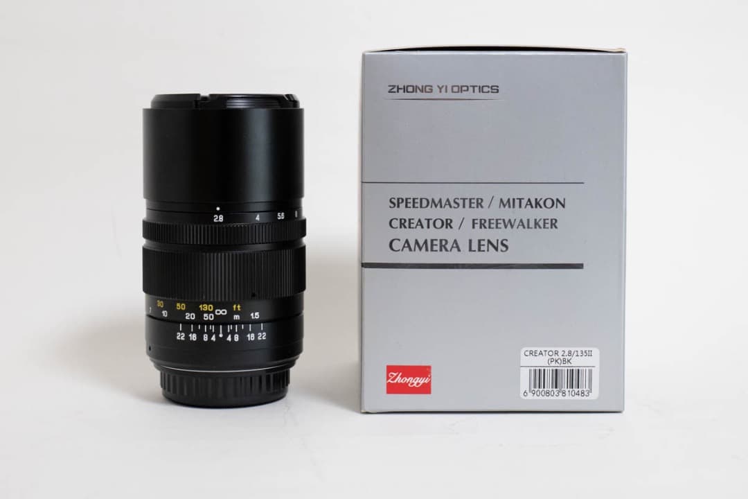 中一光学 CREATOR 135mm F2.8II ペンタックス Kマウント