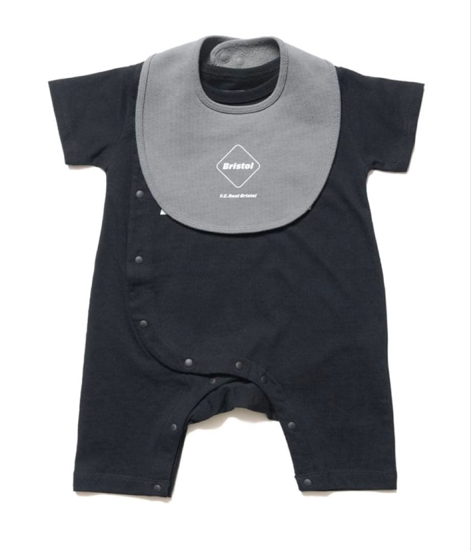 FCRB for Kids BABY SET BLACK ロンパース 黒 赤y