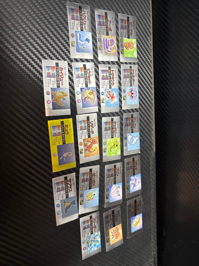 最強シール烈伝ポケモンシールポケットモンスター最強シール列伝アマダカードダスgj