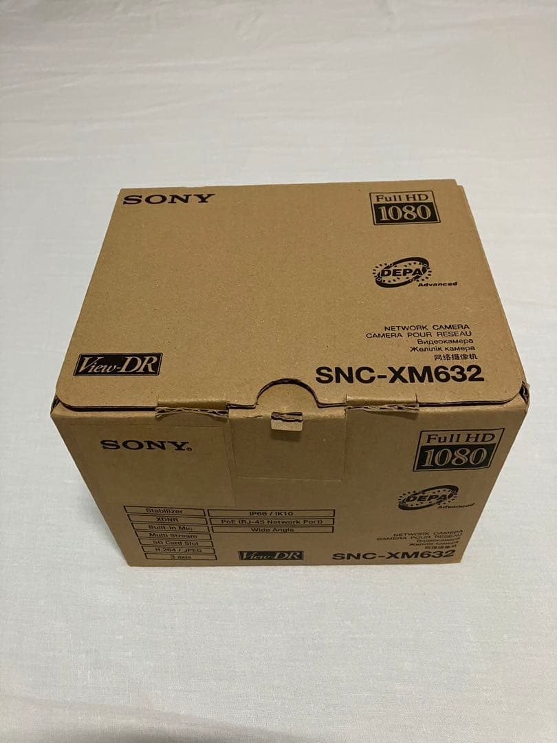 【新品未使用】SONY ソニー SNC-XM632 ネットワークカメラ 生産終了