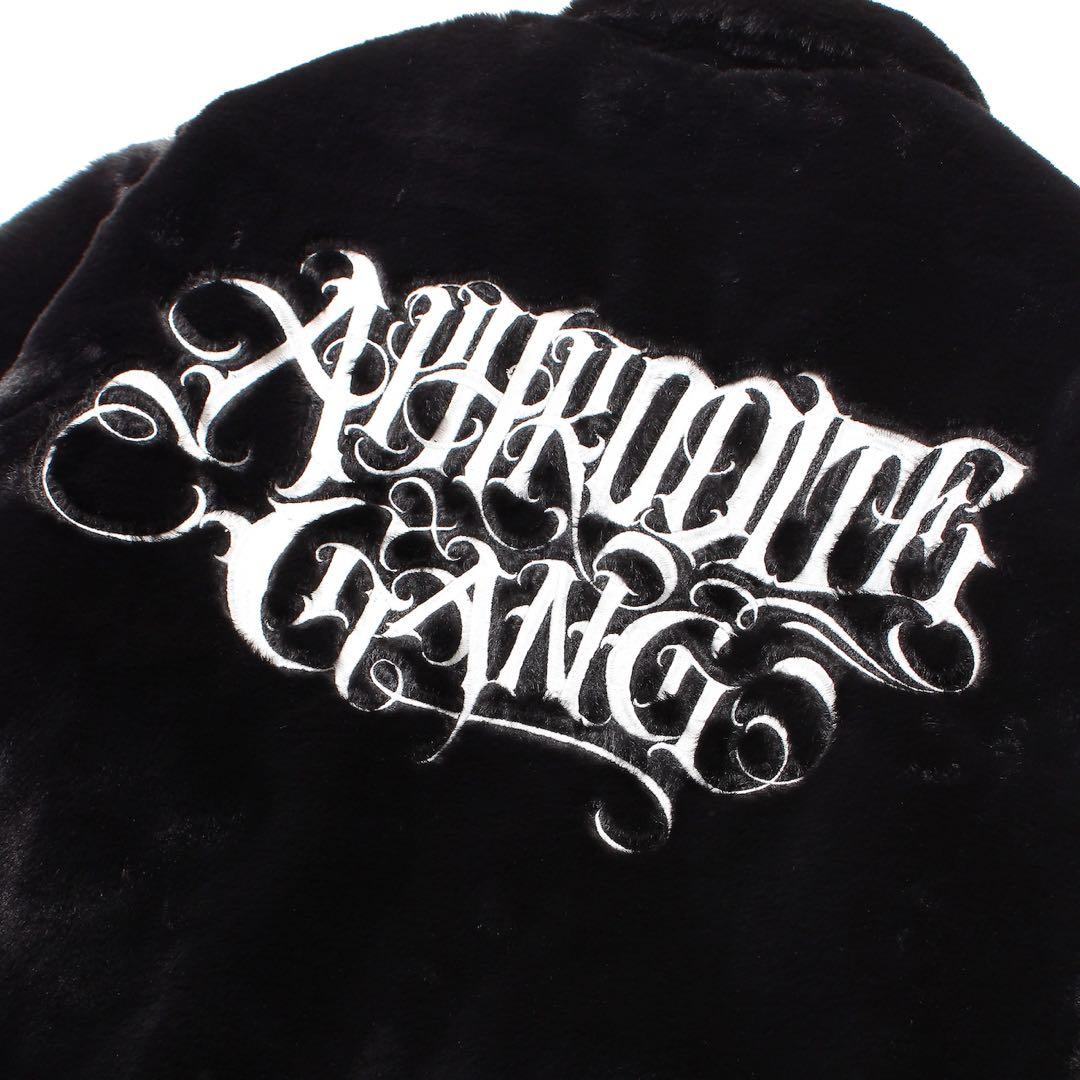 ジャケット・アウター BUDSPOOL CLASSIC LOGO FAUX FUR JACKET