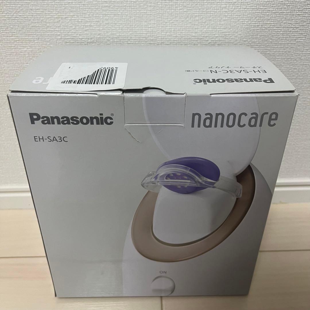 Panasonic スチーマーナノケア EH-SA3C-N ゴールド調