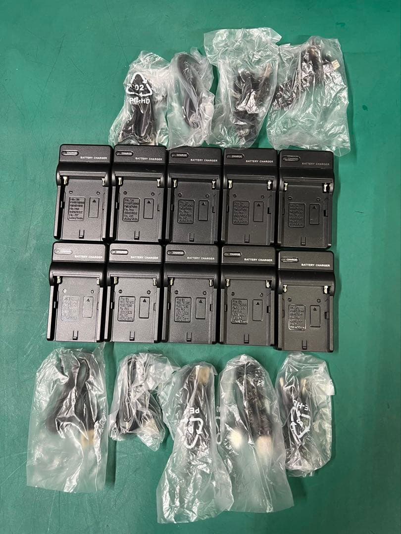 バッテリーチャージャー 充電器 USB DC-K5-DC01 10点セット