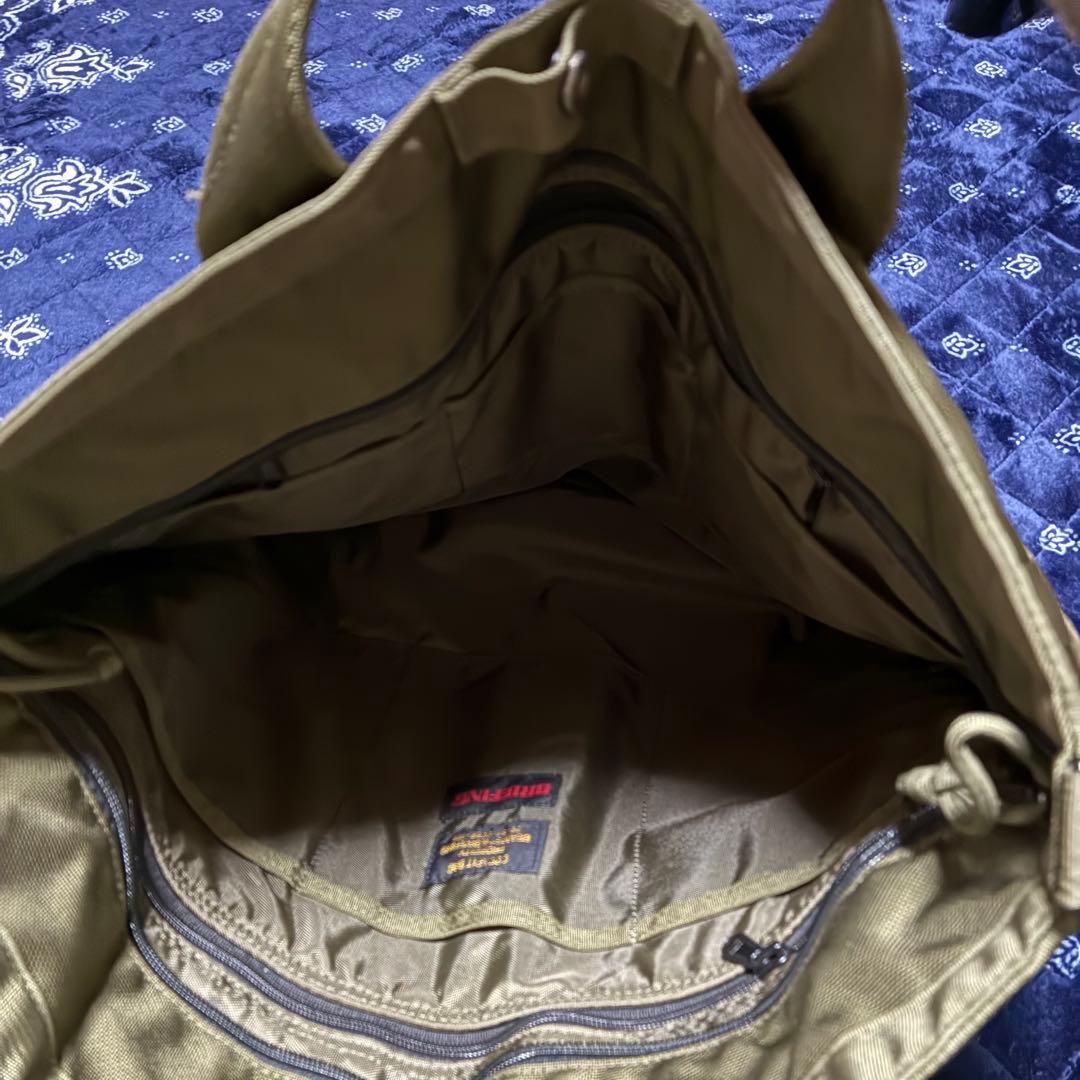 Briefing Cockpit Bag BEAMS オリーブ 極美品