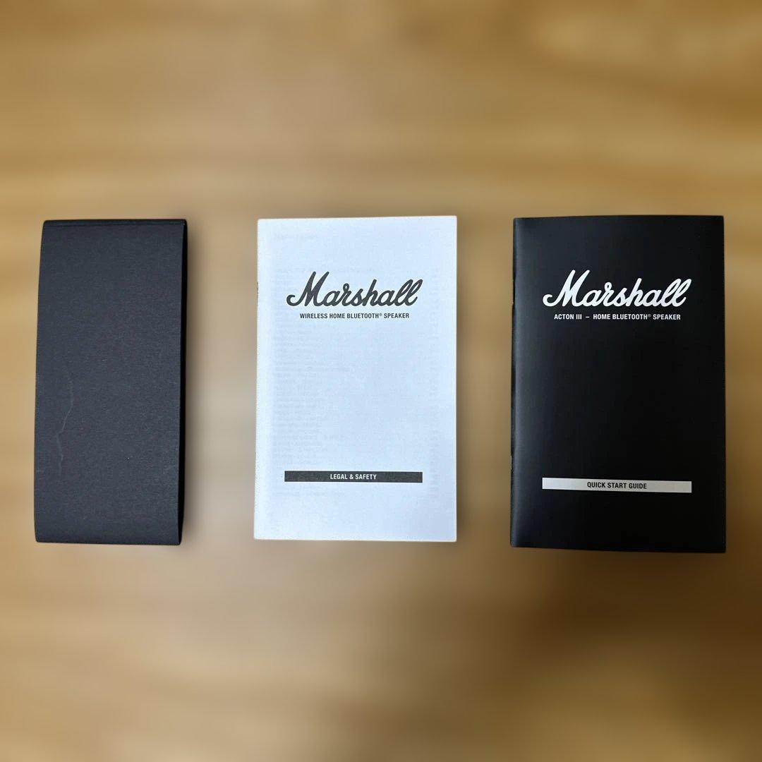 Marshall Acton Ⅲ ホワイト Bluetooth スピーカー