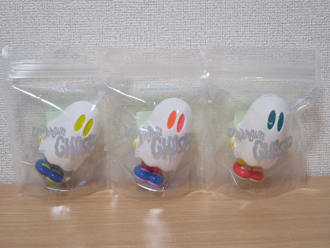 CHIMNEY ななしのおばけちゃん ソフビ 3体セット