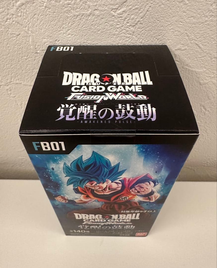 〚新品未開封 テープ付き〛ドラゴンボールカードゲーム 覚醒の鼓動 10Box