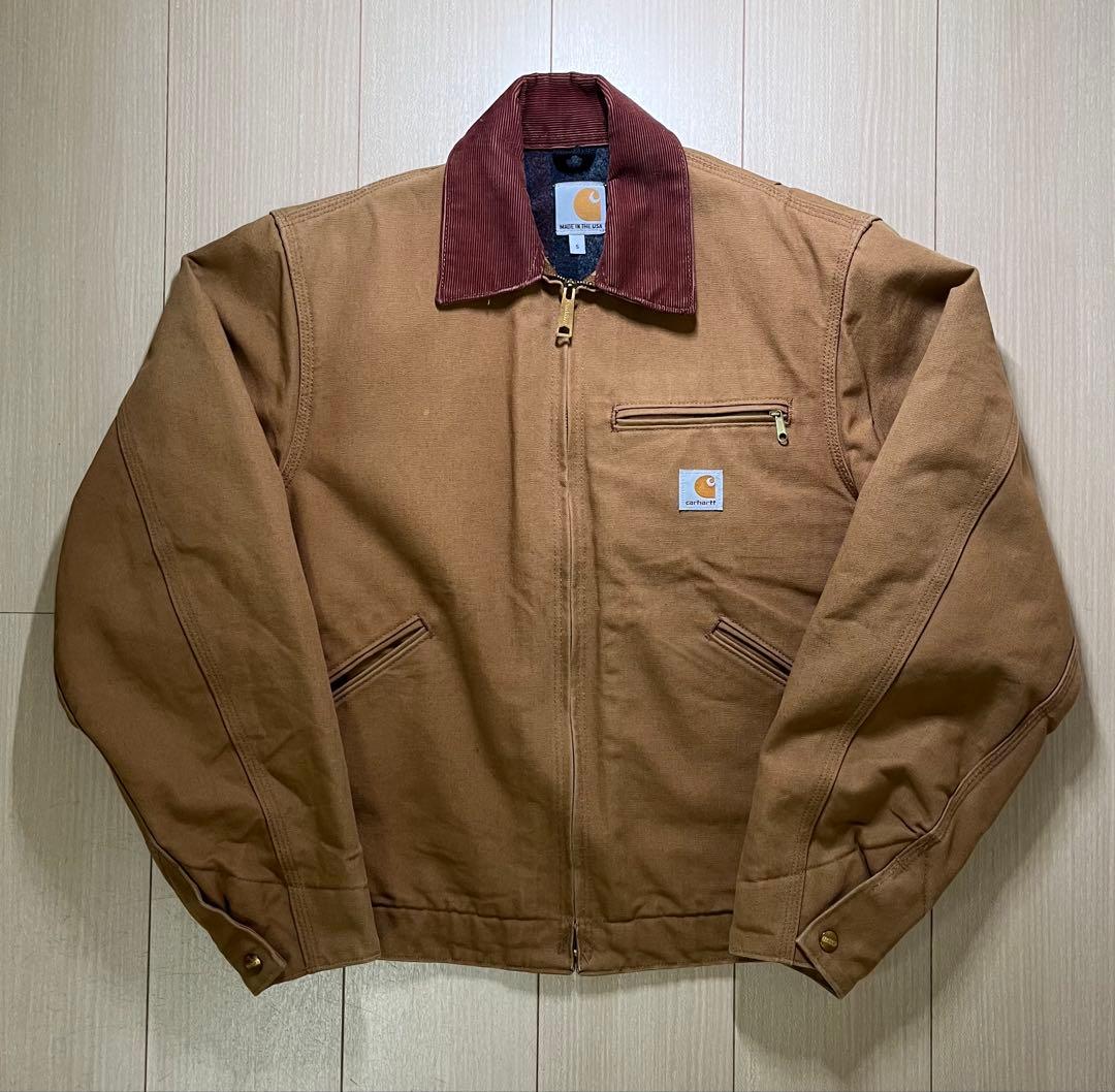CarharttカーハートデトロイトジャケットJ001 USA製