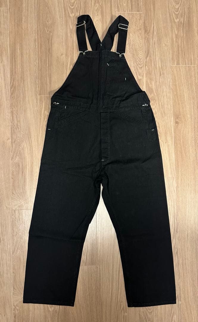 POST OVERALLS ポスト オーバーオール Ｎo.1 ブラック 黒 L