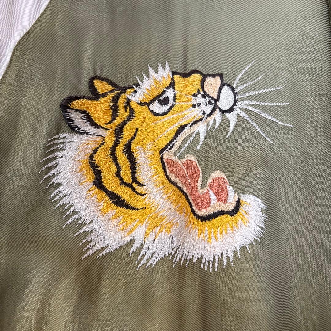 【中古】BEAMS別注　テーラー東洋　スカジャンM 菅田将暉　二階堂ふみ