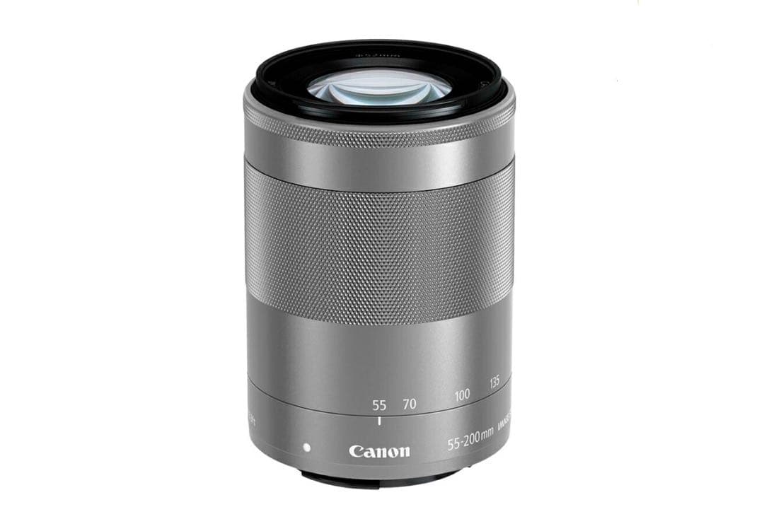 早い者勝ち!! Canon 55-200mm ズームレンズ シルバー