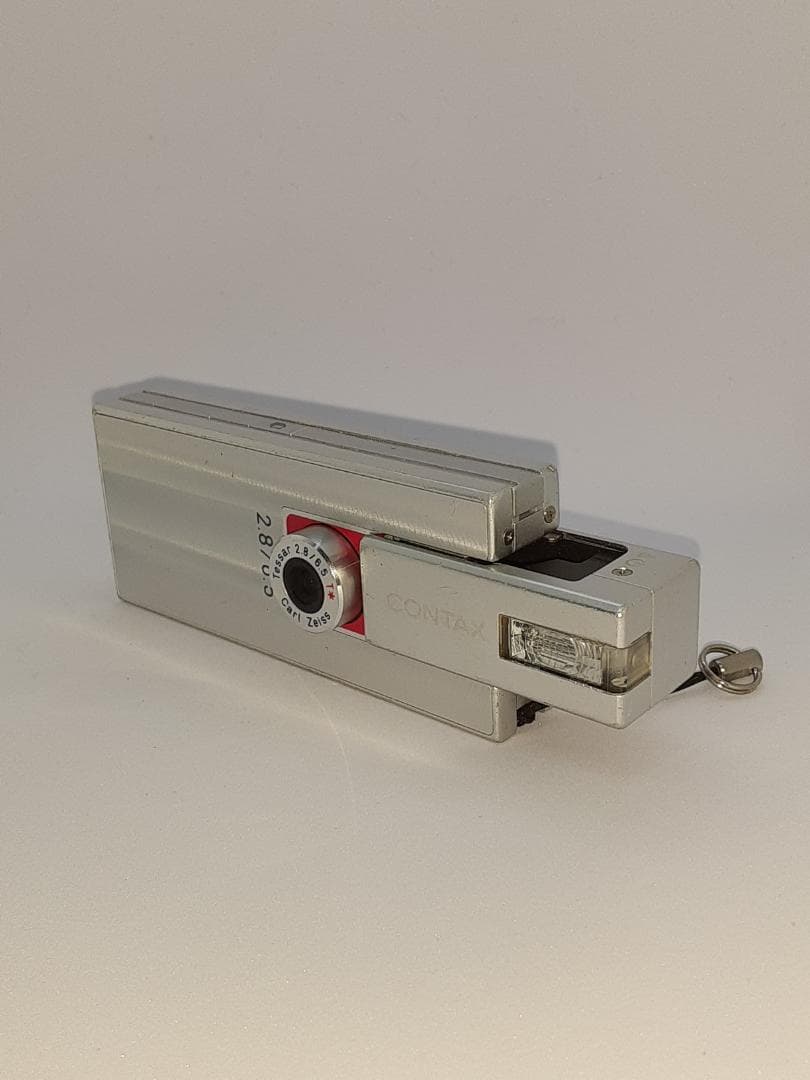 【新品バッテリー付】【希少品】CONTAX i4R シルバー コンタックス