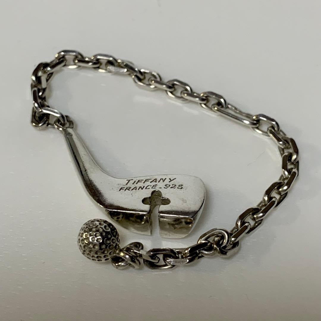 希少品　ティファニー　ゴルフチャーム　キーチェーン　アンティークビンテージ