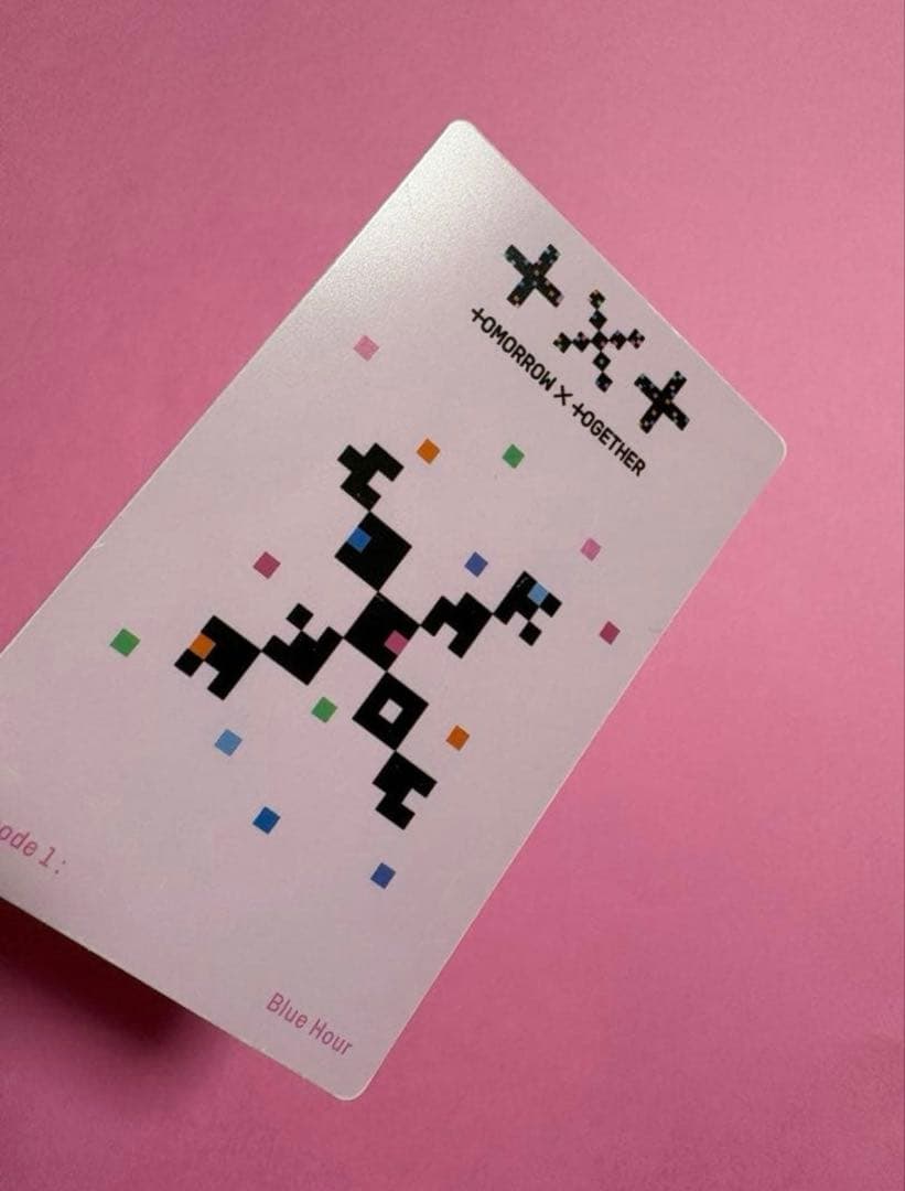 TXT ヨンジュン Blue Hour ラキドロ ブルアワ ピンク髪 希少レア