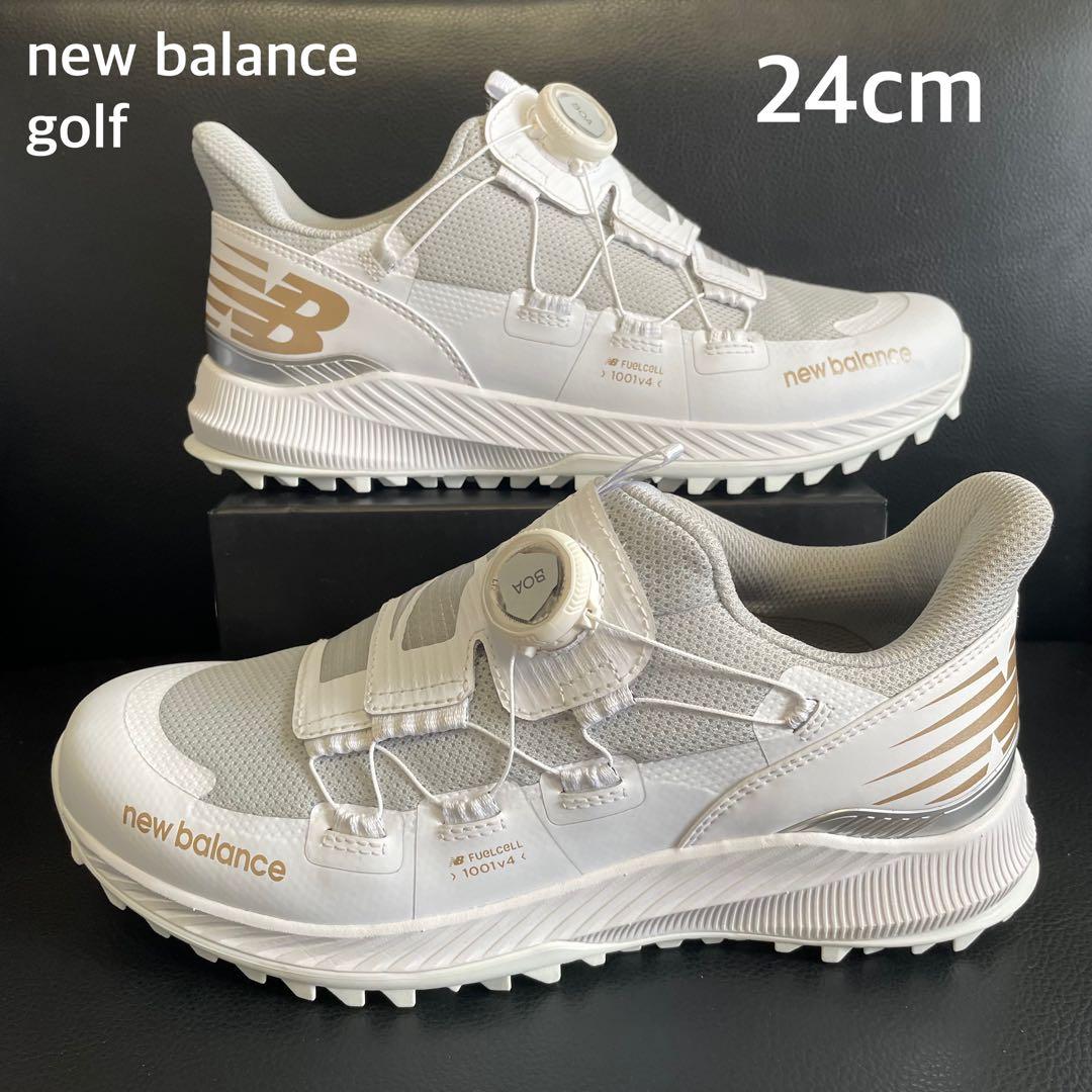 【新品未使用】ニューバランス newbalance 24.0cm ゴルフシューズ