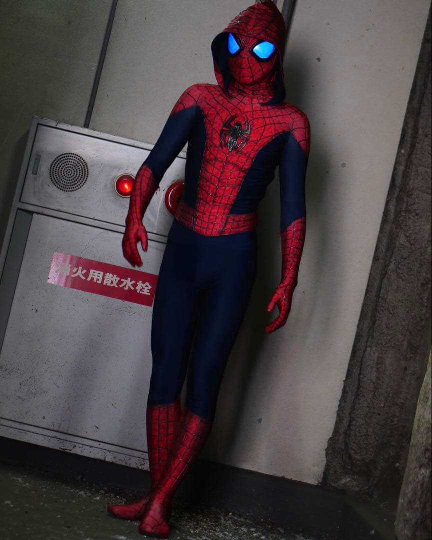スパイダーマン コスプレ 7種セット シェルマスク付き