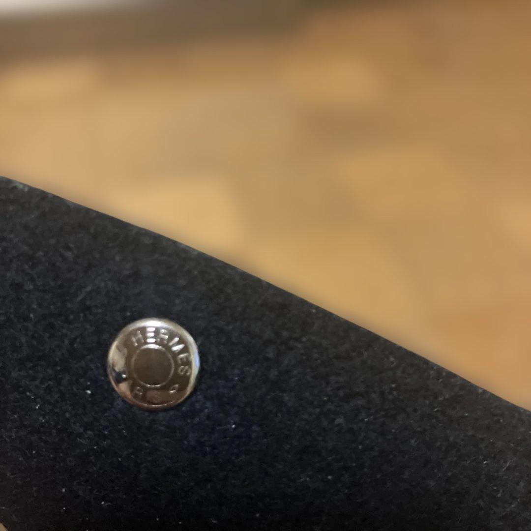 ※値下げしました　エルメス　ヴィドポッシュ フェルトトレイ　ブラック