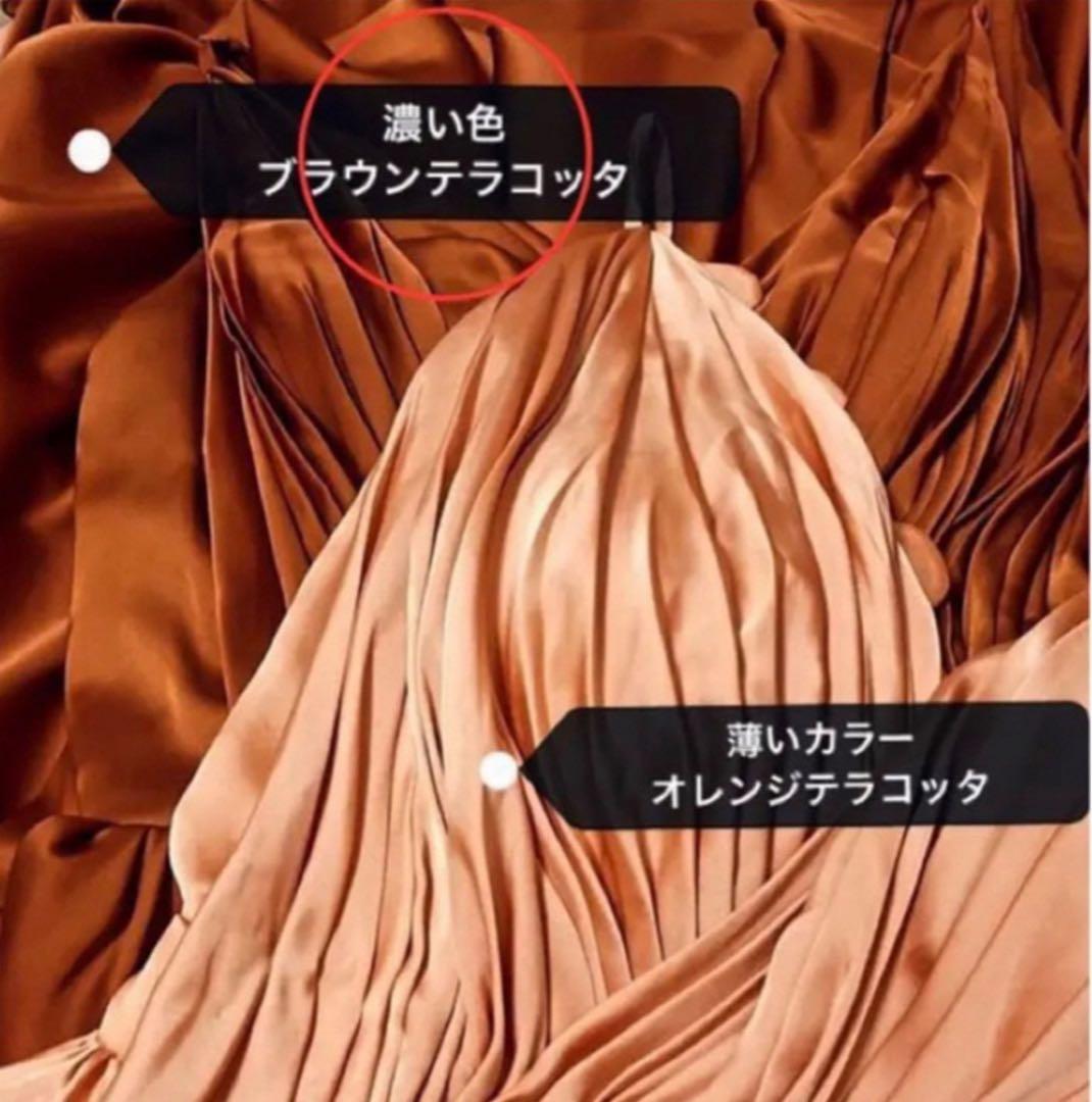 マタニティドレス　テラコッタ