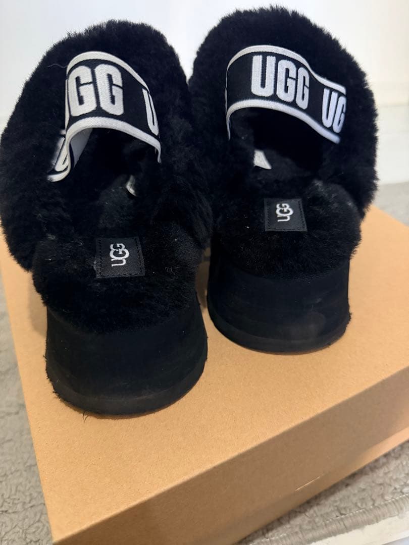 UGG ブラック ファンケット 24センチ
