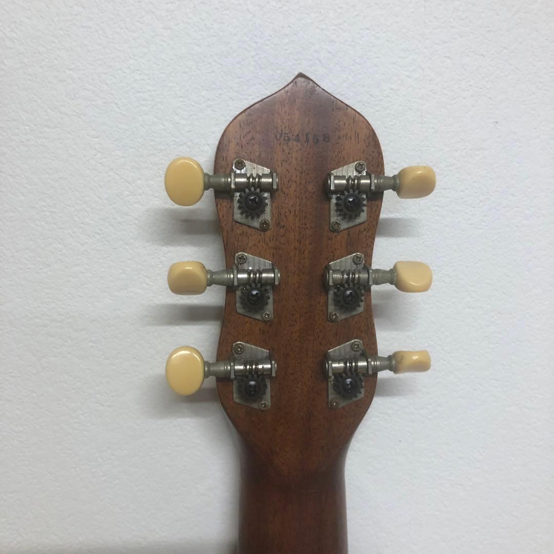 廃盤希少✨　黒沢楽器 Gigpacker ギグパッカー トラベルギター　彫刻