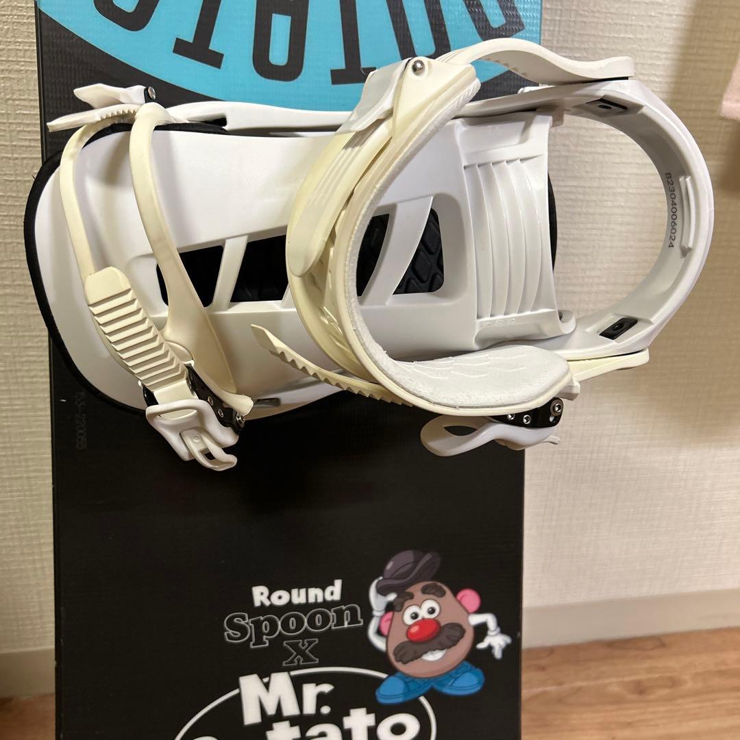 Spoon スノーボード 150cm & K2 ビンディング 2点セット