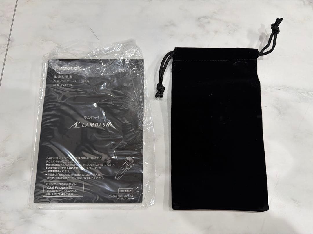 美品　パナソニック　ラムダッシュ Pro 6枚刃　ES-LS5B-K