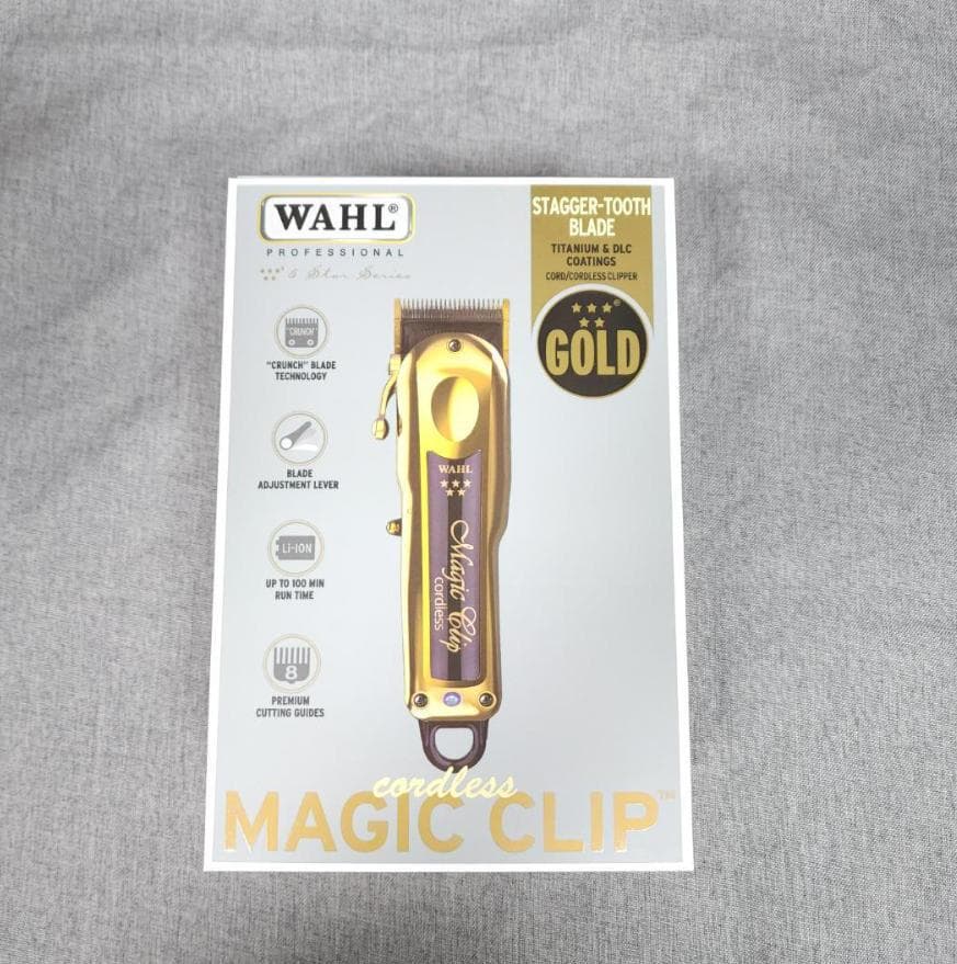 Wahl 5 Starゴールド コードレス マジッククリップ ウォール バリカン