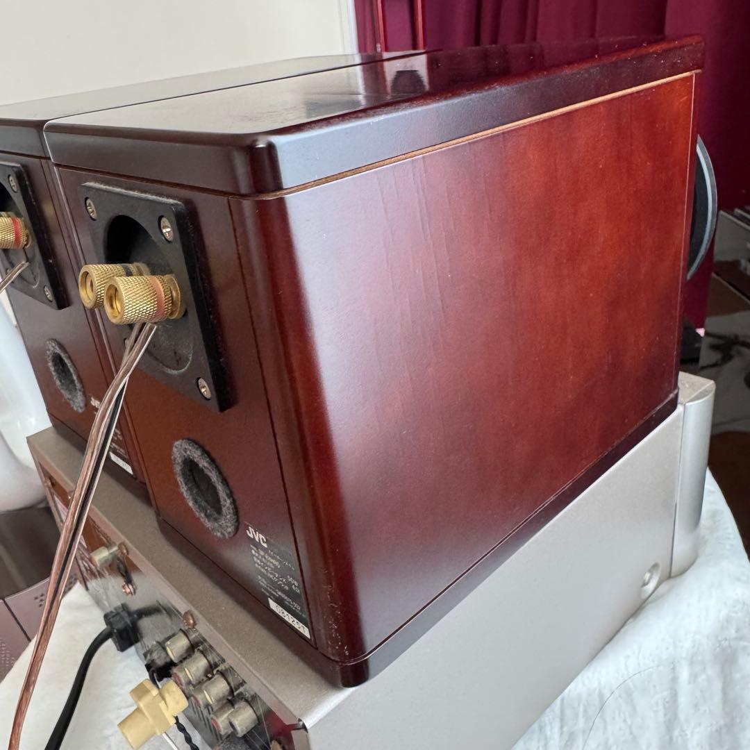 JVC・Victor ミニコンポ WOOD CONE CA-EX-HR5