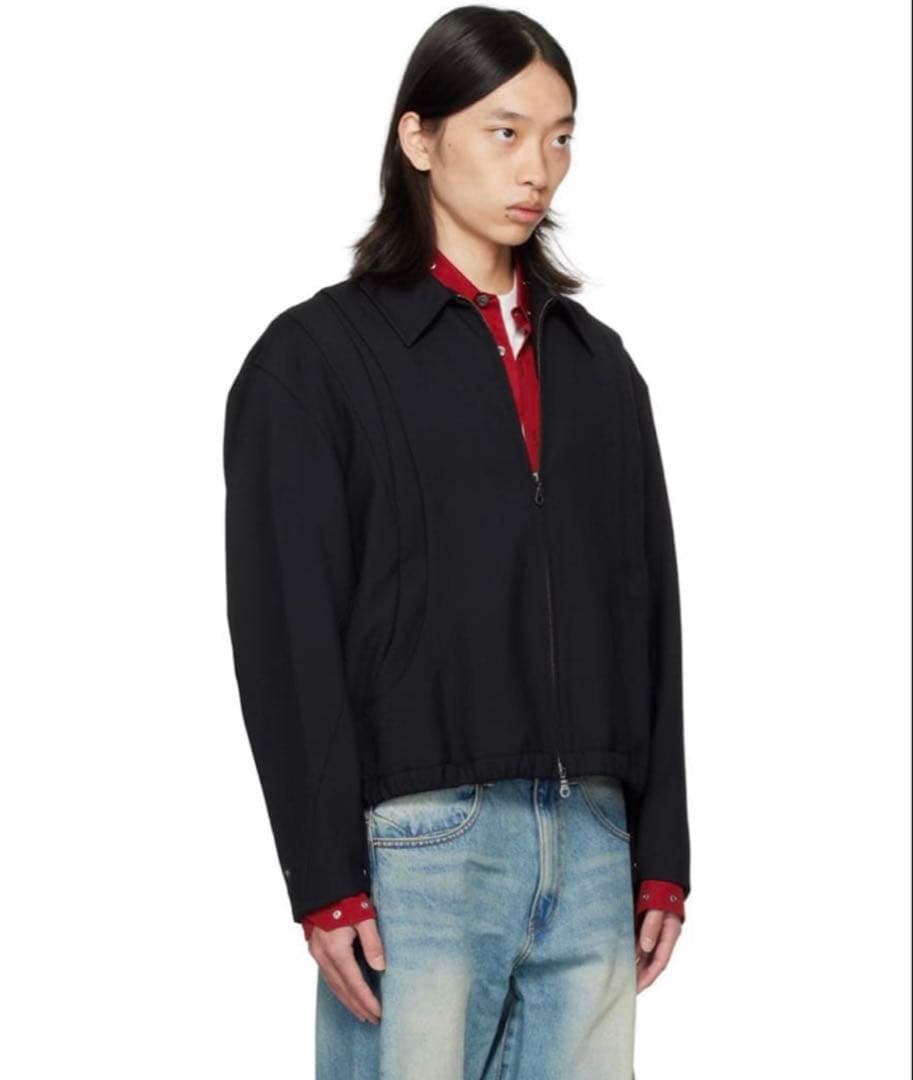 ジャケット・アウター coor Twist Panel Blouson Jacket