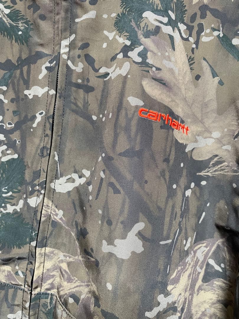 Carhartt 　カーハート　デンビー　リバーシブルジャケット　オレンジ×カモ