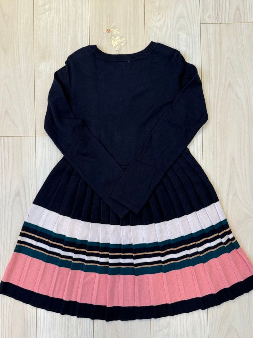 【新品タグ付き】　ジャカディ　ワンピース ネイビー　　　140cm 10A