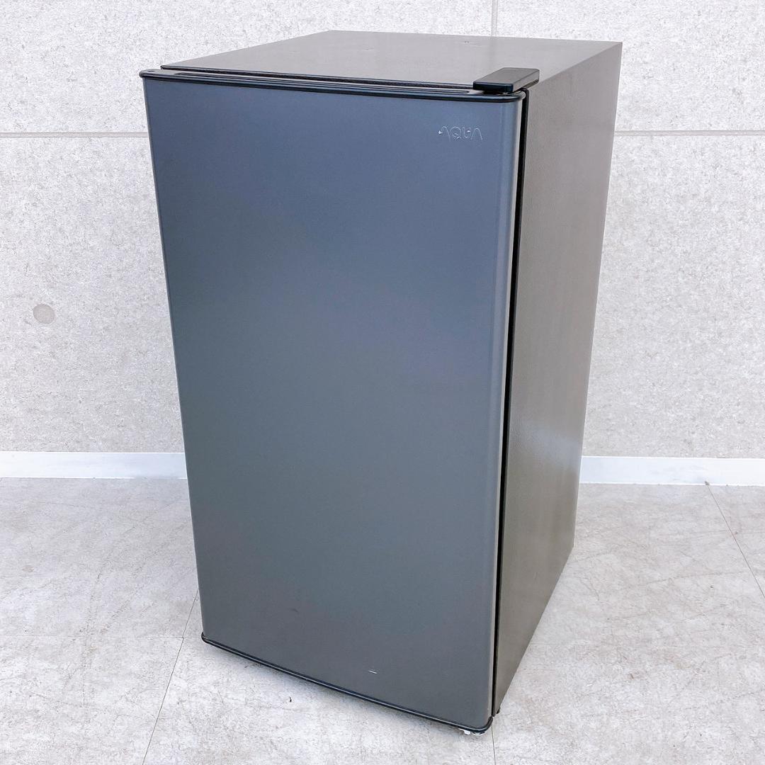 AQUA 2025年製 ノンフロン直冷式冷蔵庫 90L AQR-9R(DS)