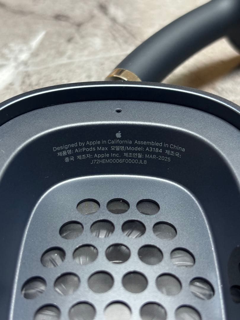 [正規品/美品]Apple AirPods Max 第2世代 スペースグレー