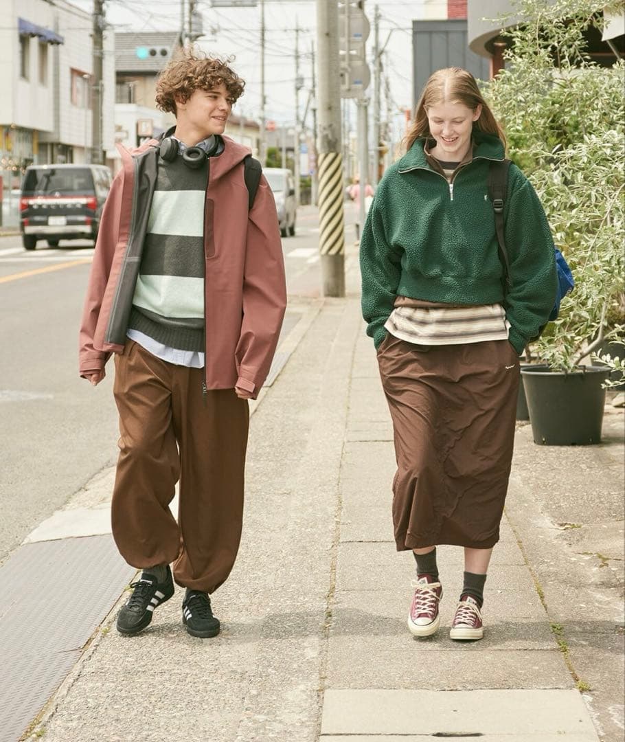 新品未使用　ジムフレックス　ブラウン　スカート