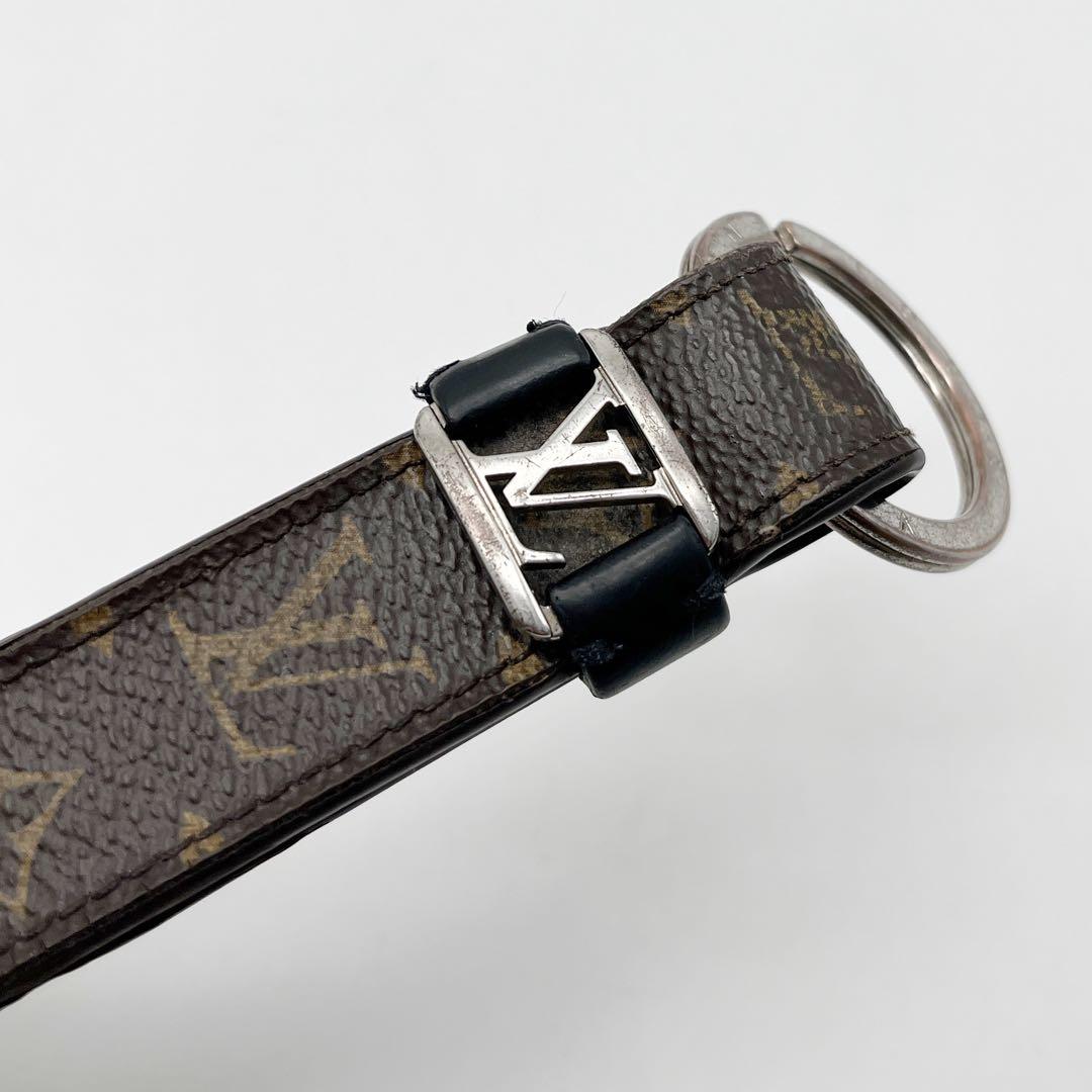 ルイヴィトン モノグラム×レザー LVドラゴンヌ キーリング キーホルダー