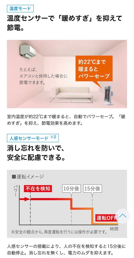 ファンヒーター IMZ