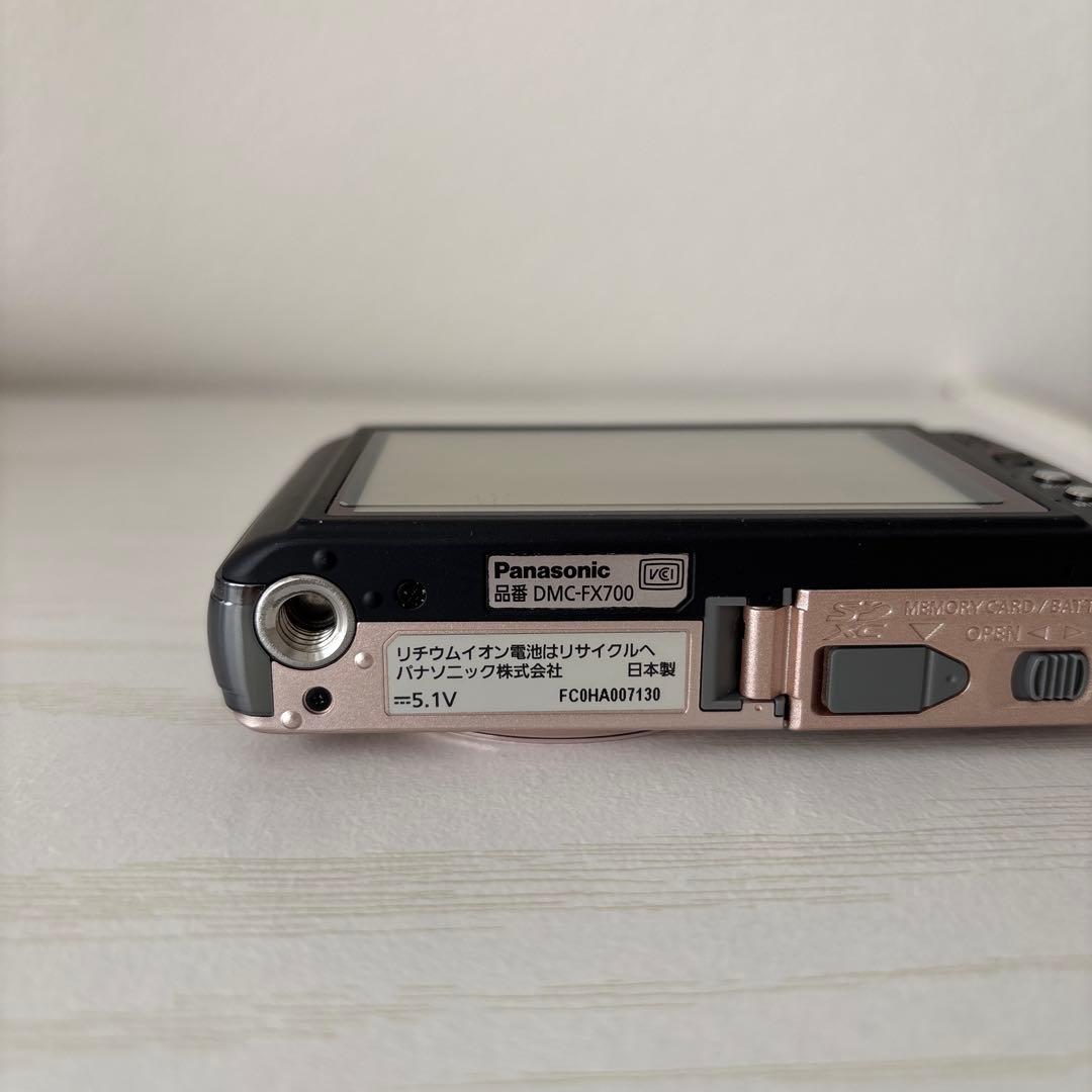 デジカメ パナソニック LUMIX DMC-FX700-N ピュアピンクゴールド