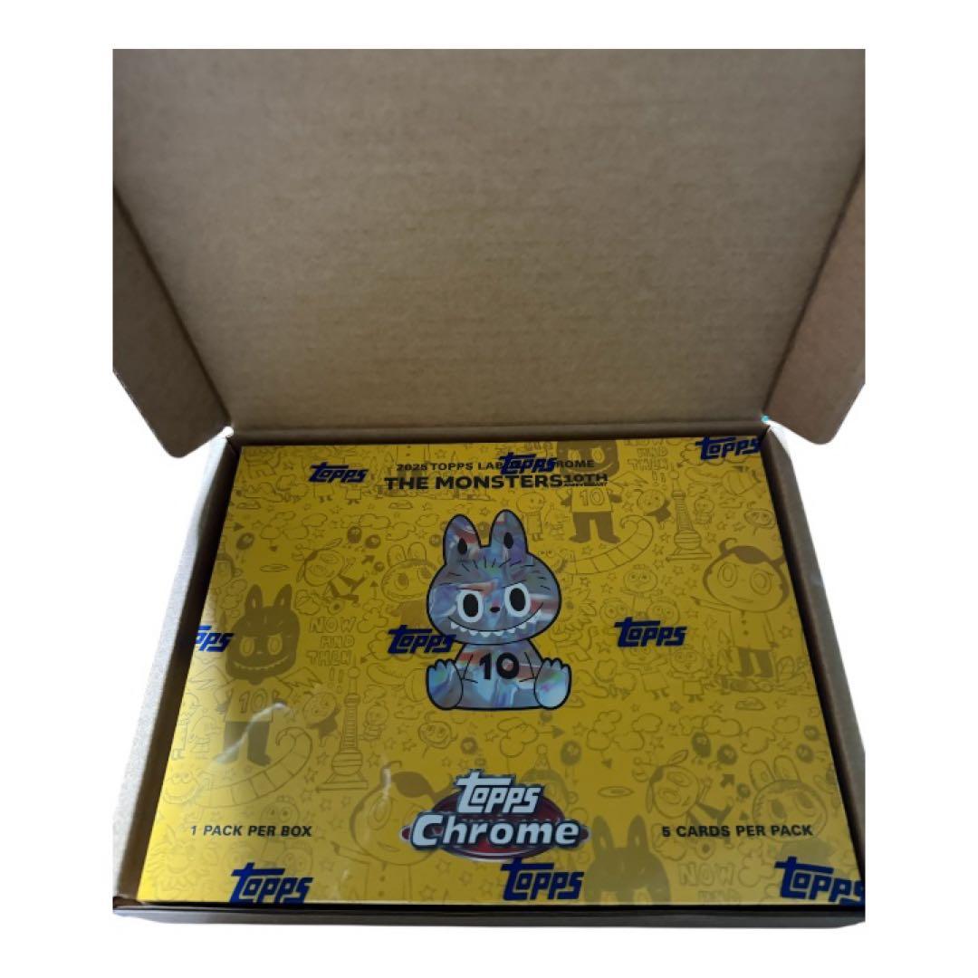 2025 Topps Chrome Labubu 1box 新品・未開封