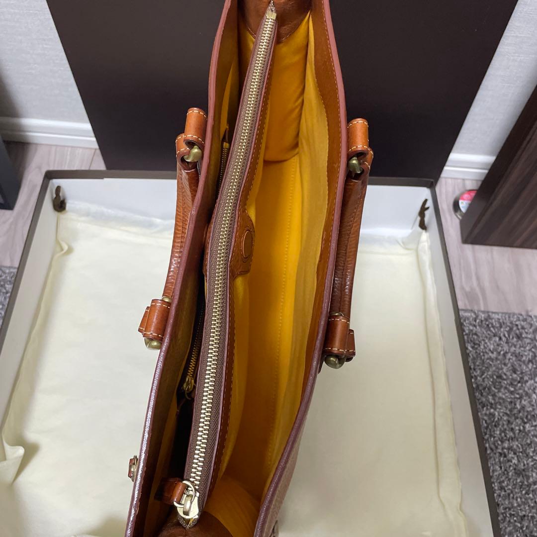 【美品】土屋鞄 ウルバーノ シティートート ブラウン