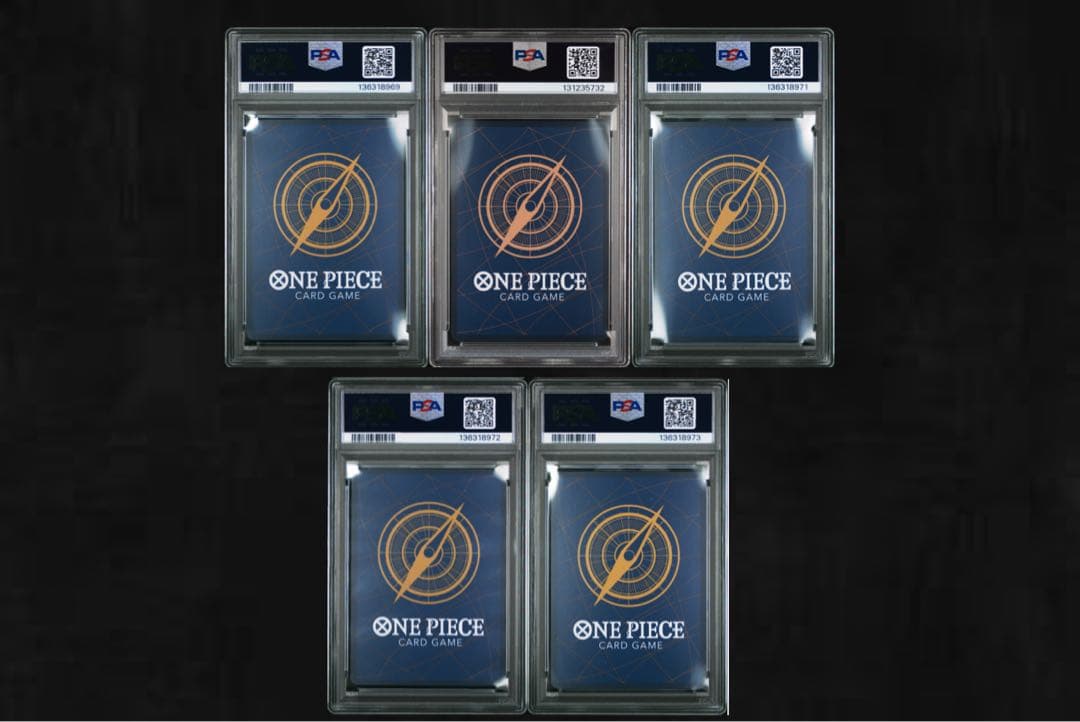 「PSA10 5枚セット」五老星ゴットパック赤箔