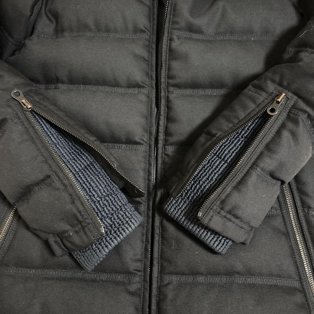 ✨DUVETICAデュベティカ ファーフード付きダウンジャケット40Mサイズ黒