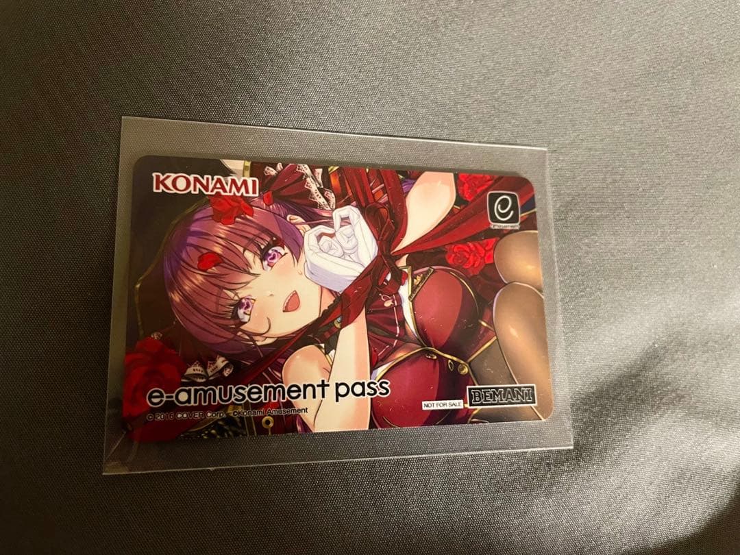 KONAMI e-amusement pass 宝鐘マリン