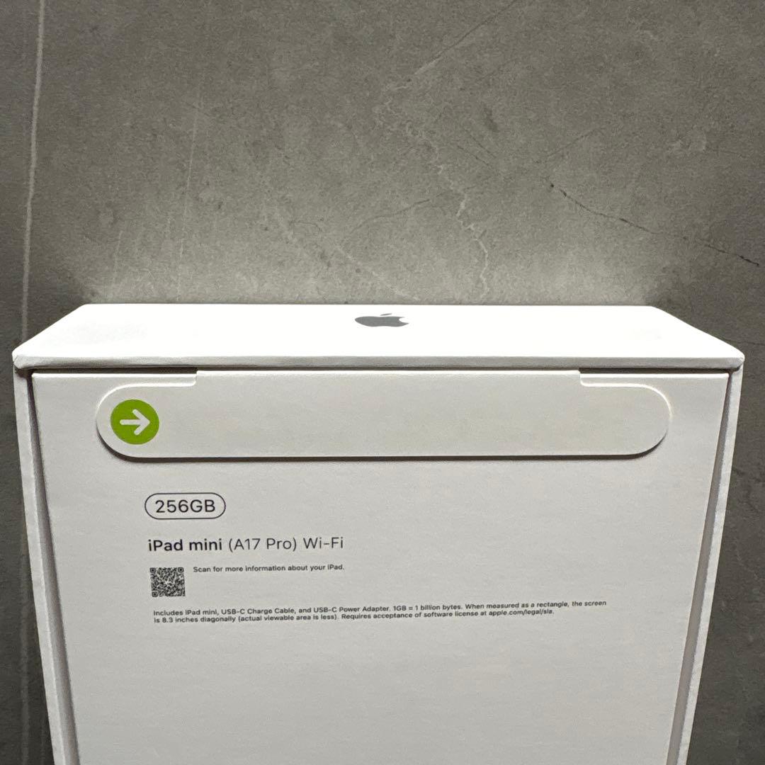 iPad本体 iPad mini A17 Pro Wi-Fi 256GB