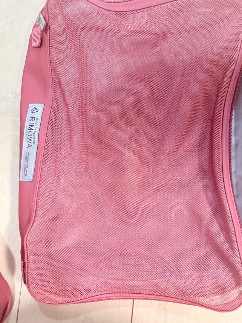 RIMOWA 純正 パッキングキューブ 収納ケース　グラナダ ピンク4ブラック