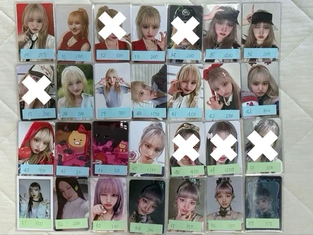 IVE トレカ まとめ売り リズ ユジン ガウル レイ ウォニョン イソ