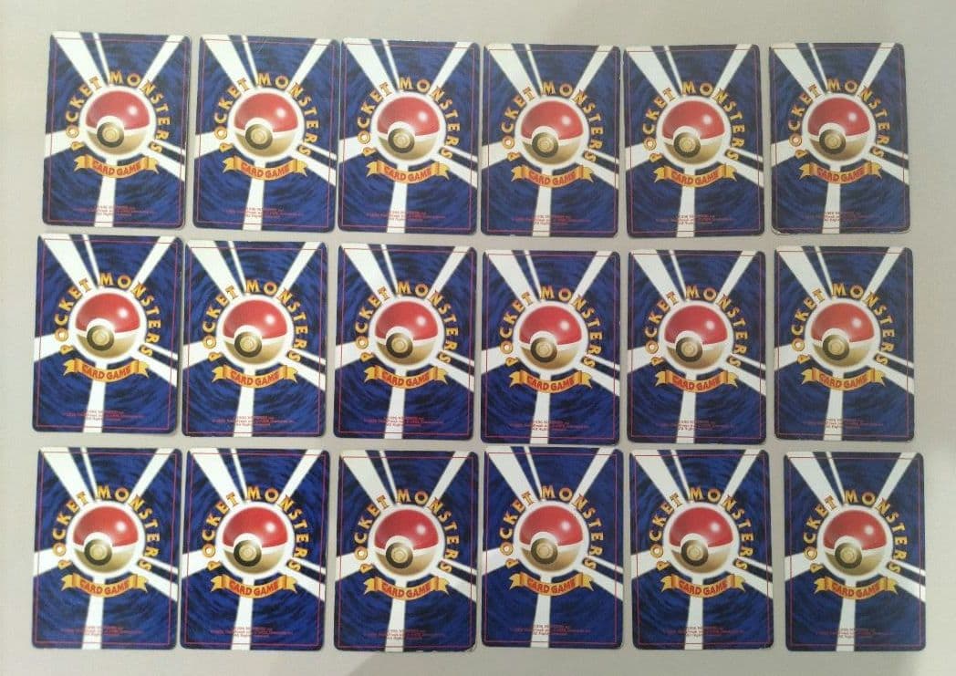 ポケモンカード　旧裏　第１〜３弾　キラ　まとめ売り50枚　※第２、３弾キラコンプ