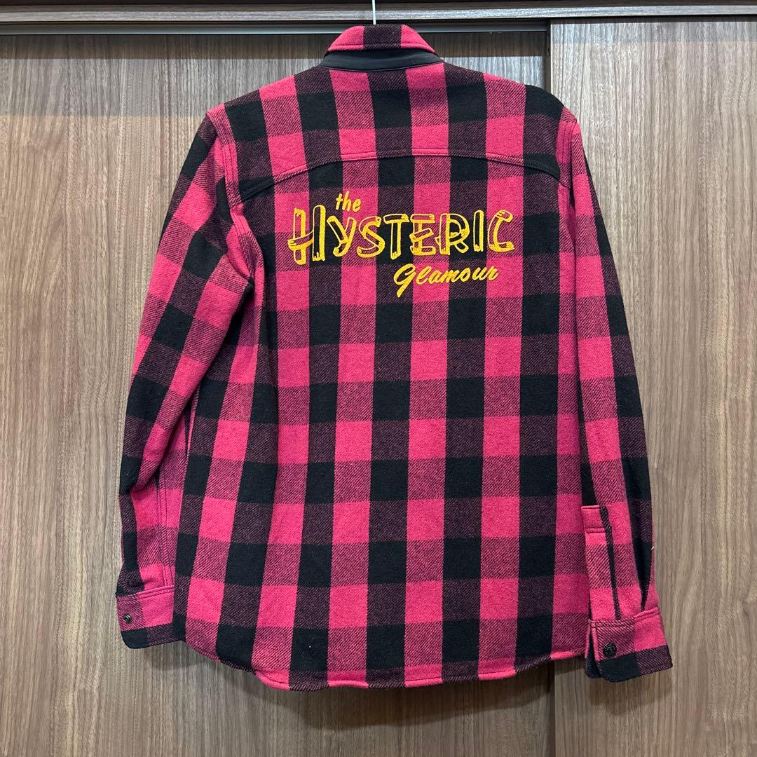 【美品】HYSTERIC GLAMOUR チェック柄ジャケット サイズM